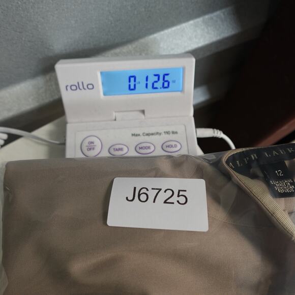 Ralph Lauren Pants Womens 12 Wool Old Money Straight Leg Black Label Camel Tan - Picture 11 of 11